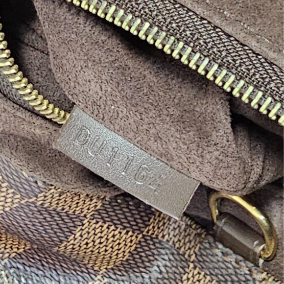 Louis Vuitton Brown Checkered Tote Bag - Picture 5 of 15